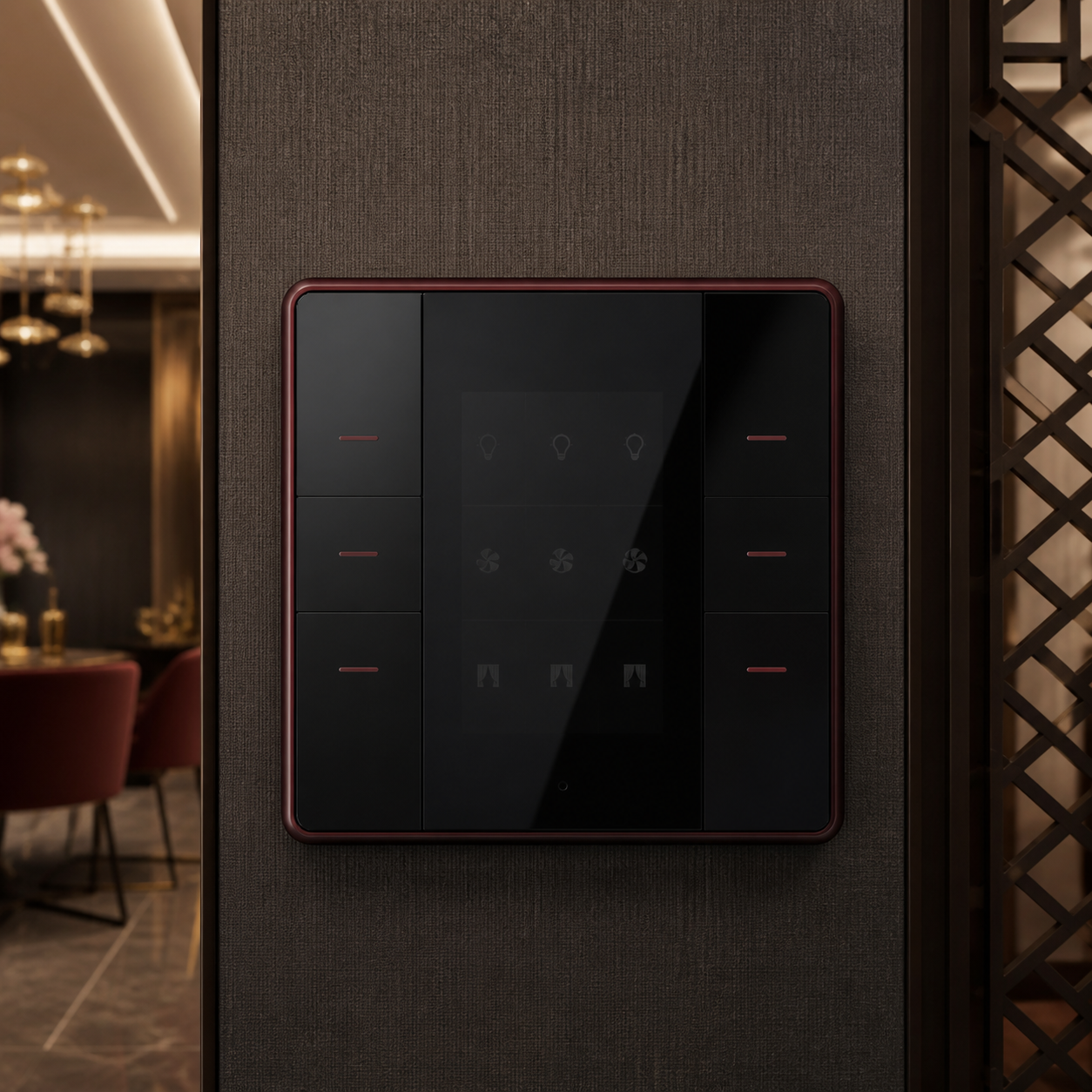 Home automation control panel